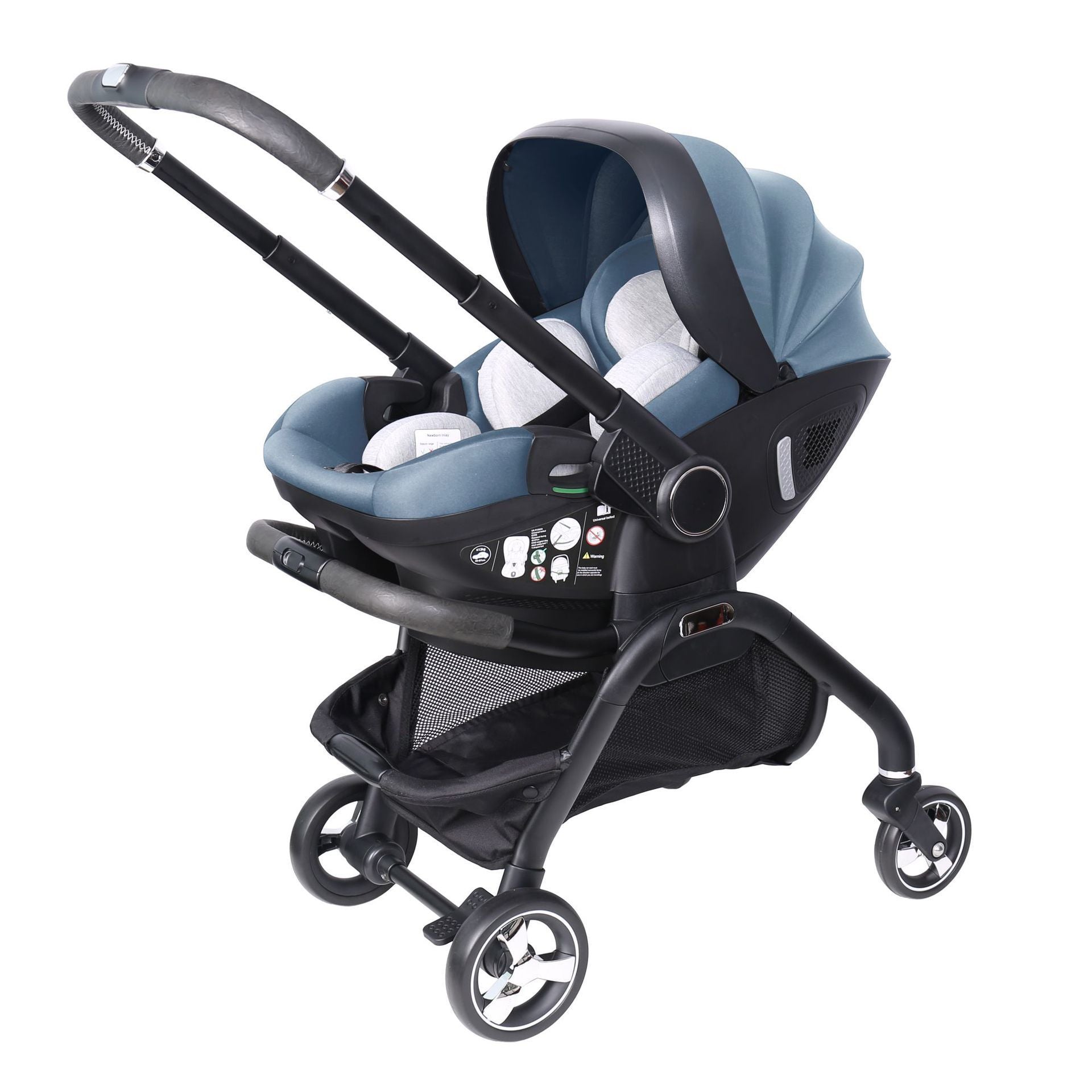 Portable Baby Stroller with Safety Seat – Lightweight Newborn & Toddler Travel Pushchair