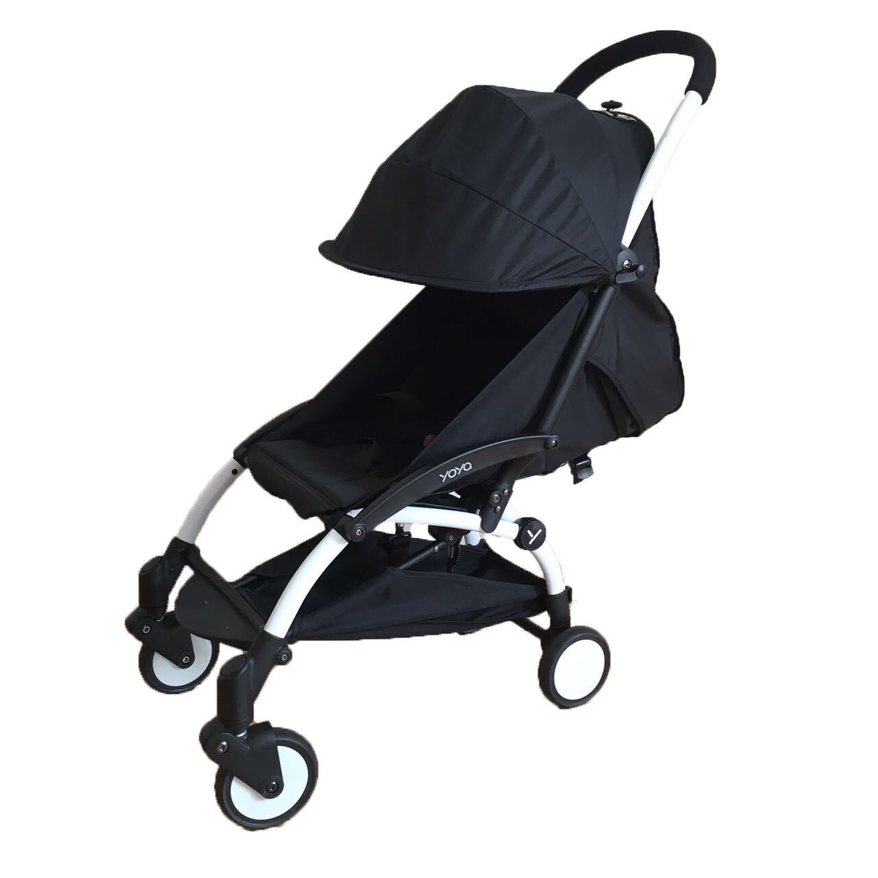 Ultralight Compact Travel Baby Stroller, Reversible Seat Multi-Recline Airplane Carry-On Portable Pram, Color Customizable