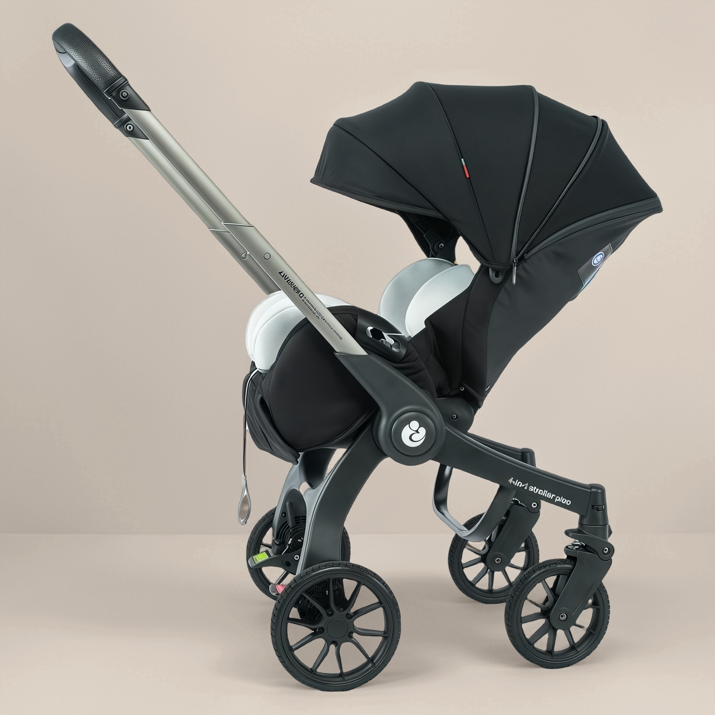 4-in-1 Stroller Travel System Infant Car Seats & Compact Foldable Baby Carriages Combo for Coches Para Bebes Baby Strollers