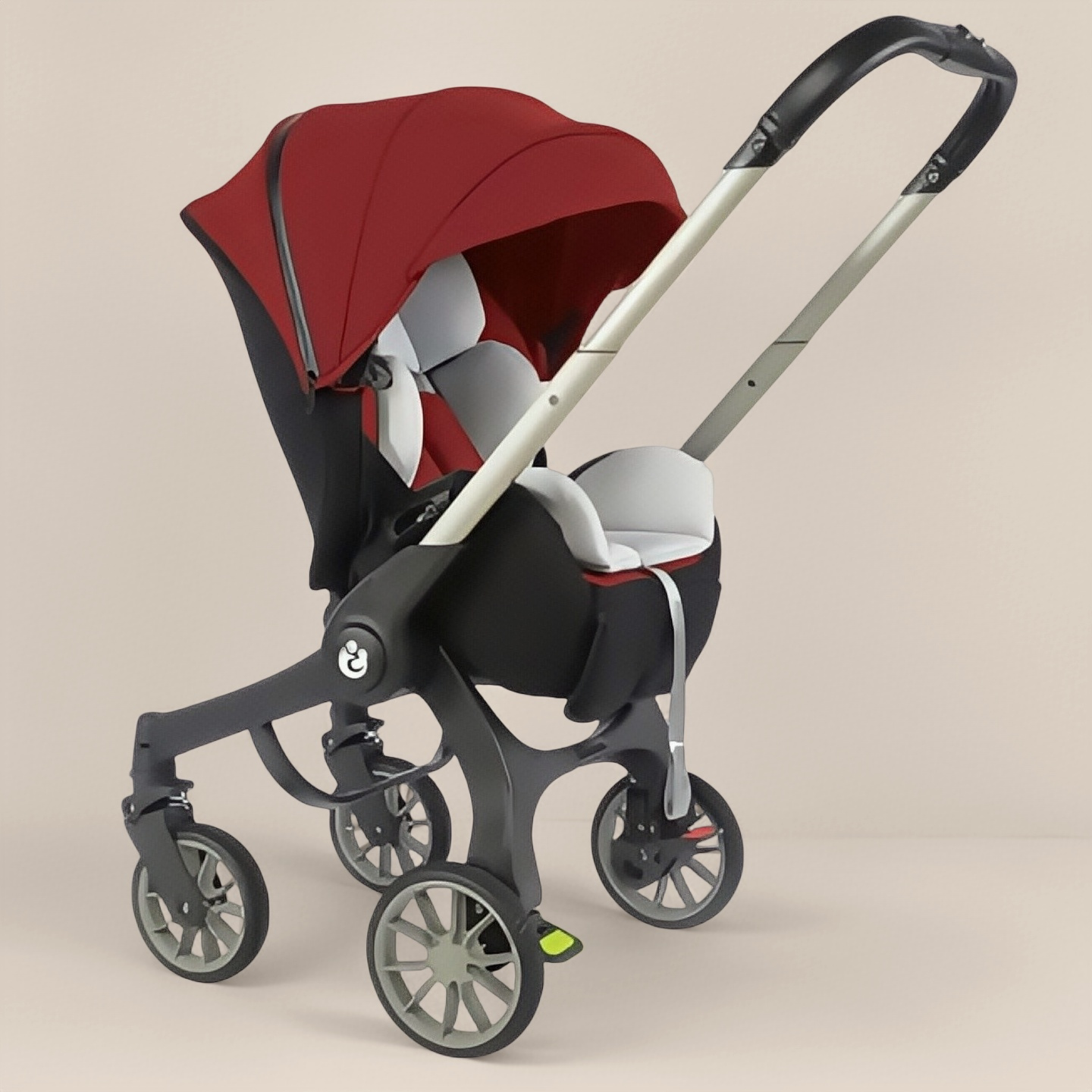 4-in-1 Stroller Travel System Infant Car Seats & Compact Foldable Baby Carriages Combo for Coches Para Bebes Baby Strollers