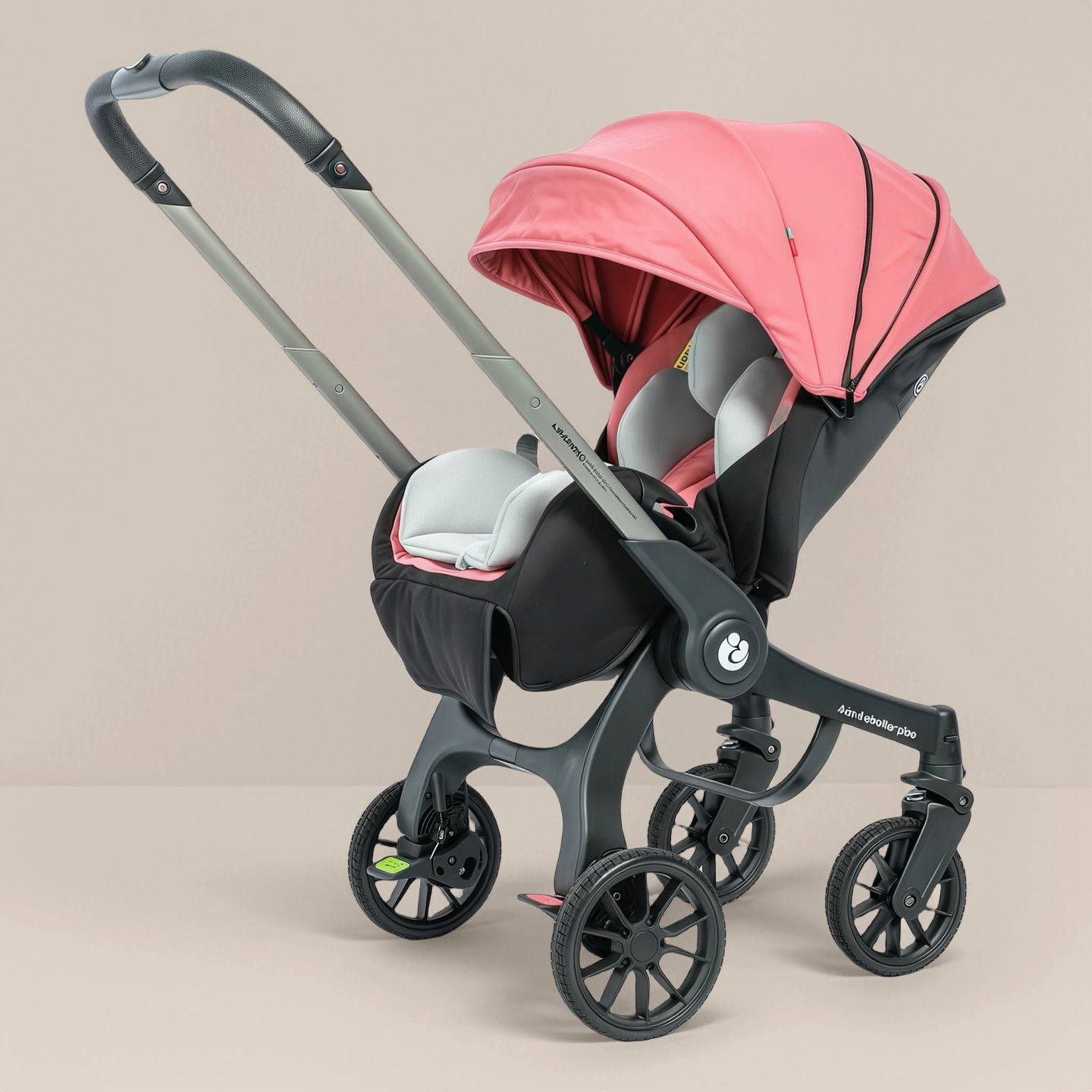 4-in-1 Stroller Travel System Infant Car Seats & Compact Foldable Baby Carriages Combo for Coches Para Bebes Baby Strollers