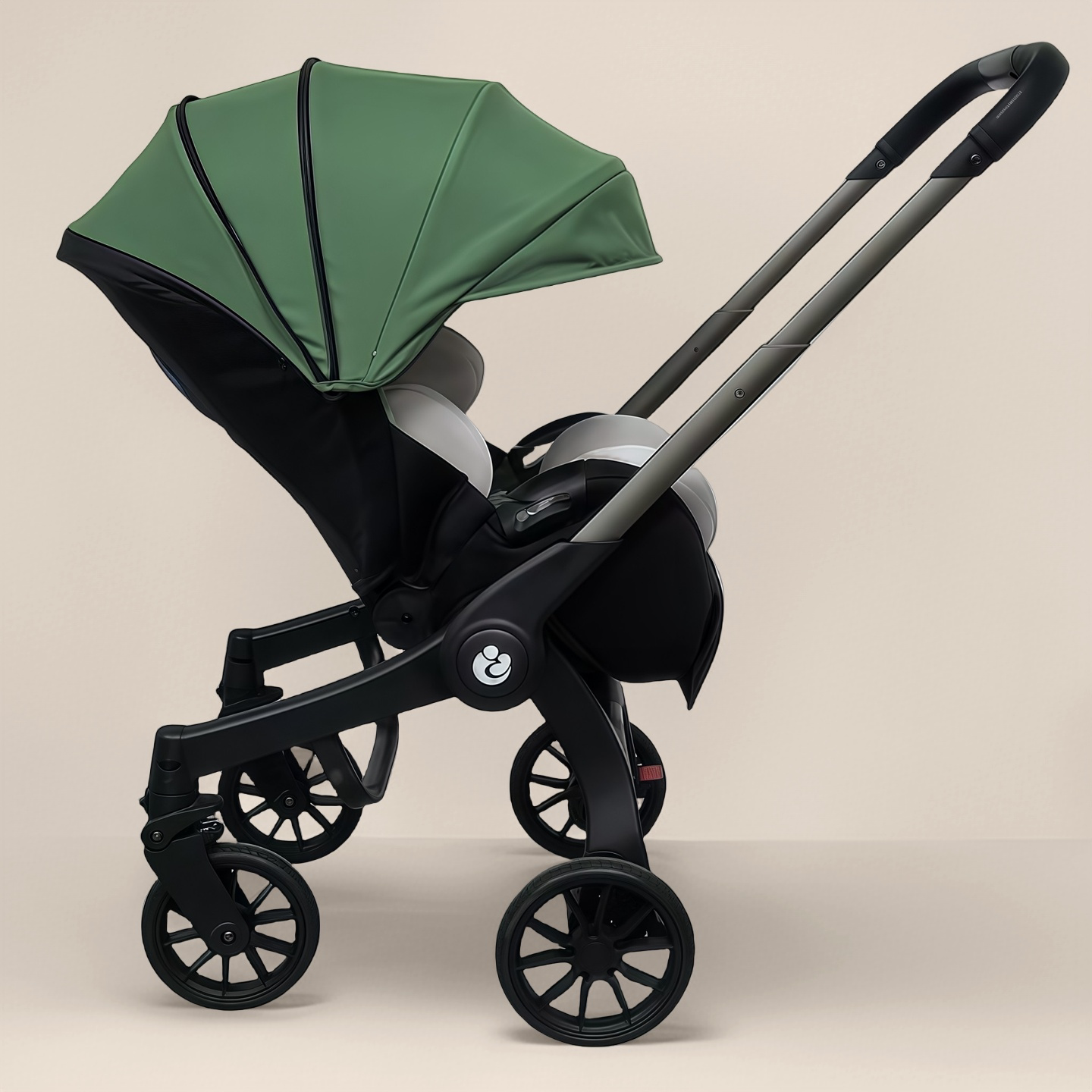 4-in-1 Stroller Travel System Infant Car Seats & Compact Foldable Baby Carriages Combo for Coches Para Bebes Baby Strollers