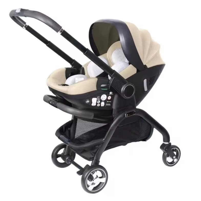 Portable Baby Stroller with Safety Seat – Lightweight Newborn & Toddler Travel Pushchair