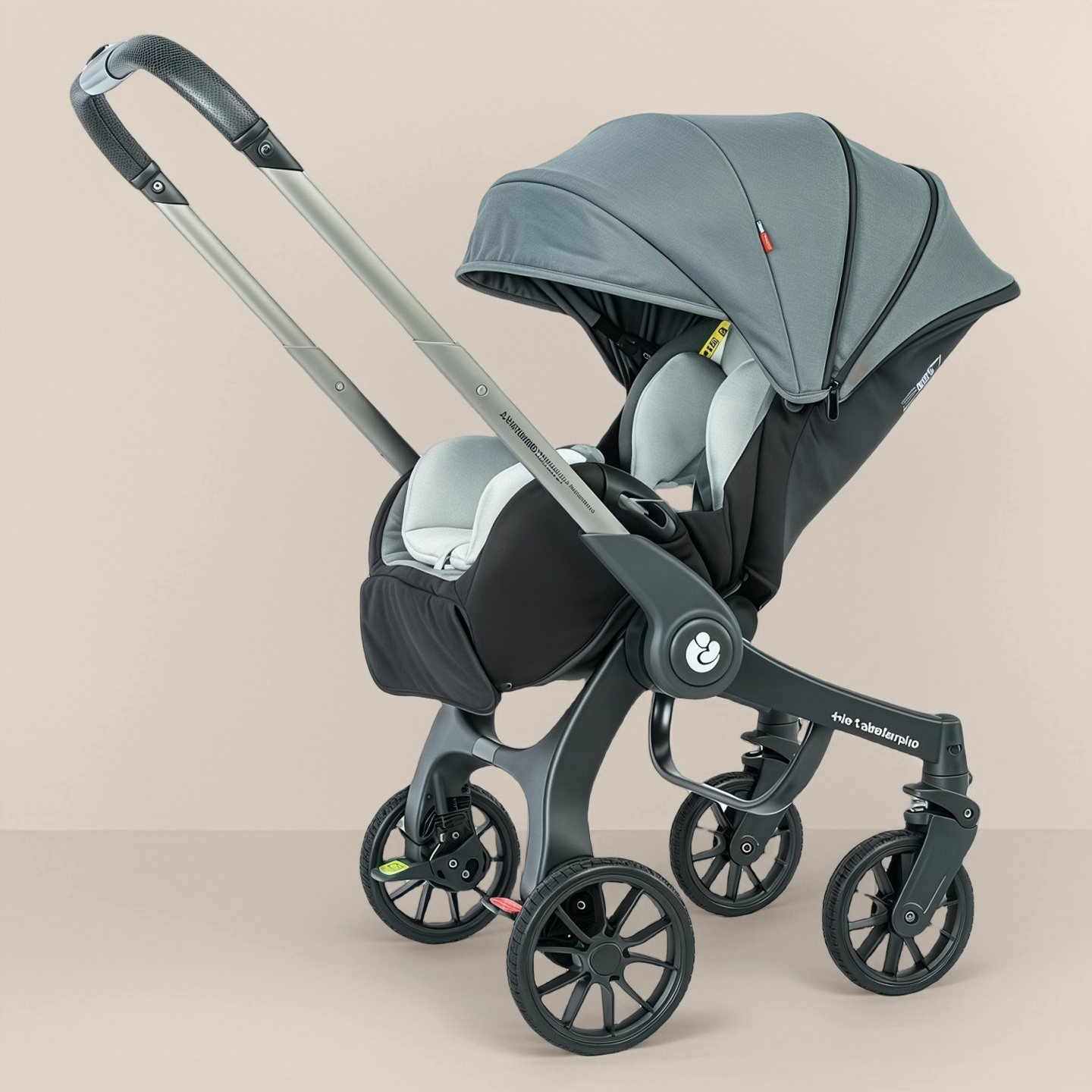 4-in-1 Stroller Travel System Infant Car Seats & Compact Foldable Baby Carriages Combo for Coches Para Bebes Baby Strollers