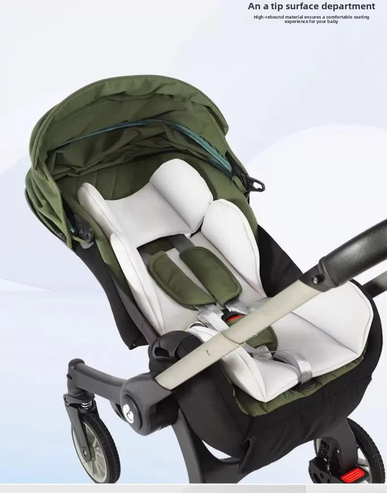 4-in-1 Stroller Travel System Infant Car Seats & Compact Foldable Baby Carriages Combo for Coches Para Bebes Baby Strollers